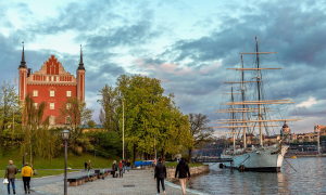 ستوكهولم، السويد، منطقة Skeppsholmen