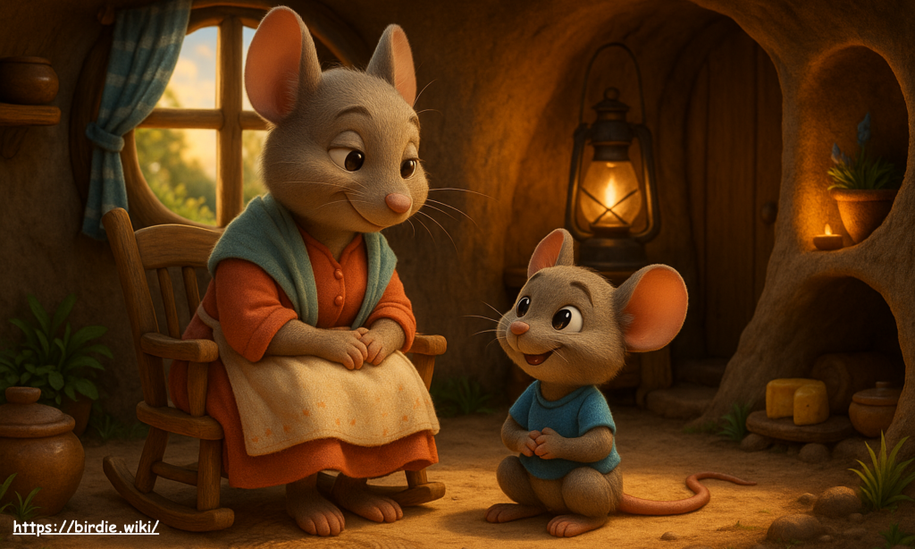 قصة اللص الصغير في المخزن: حكاية فأر صغير وعبرة عن التهور والثقة الزائدة The Little Thief in the Pantry